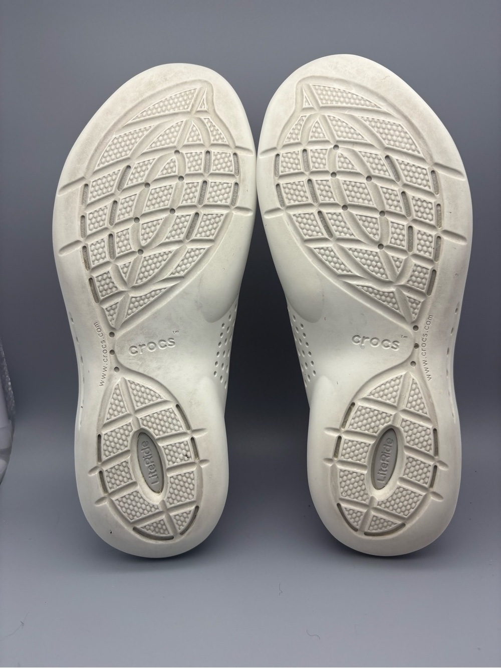 Crocs | LiteRide 360 Pacer Shoes - Pink White ; Womens 10 - Picture 7 of 8